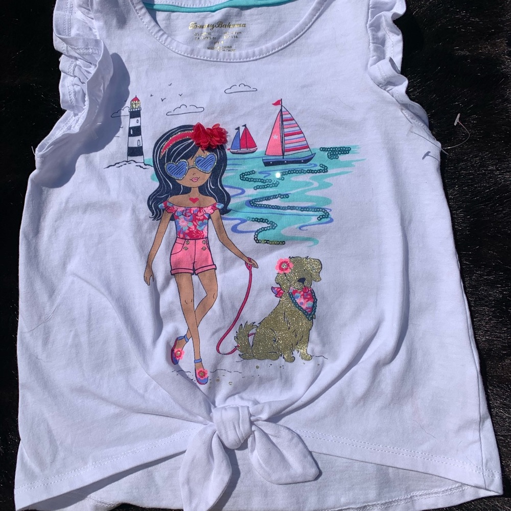 New Tommy Bahama Girls Top 5/6